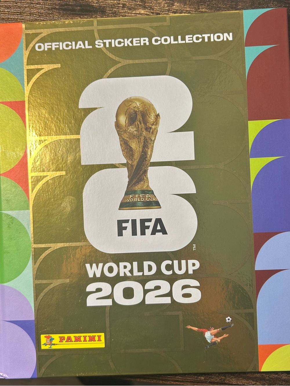 Panini Golden Album FIFA World Cup 2026 full with all 980 & 120 updated stickers